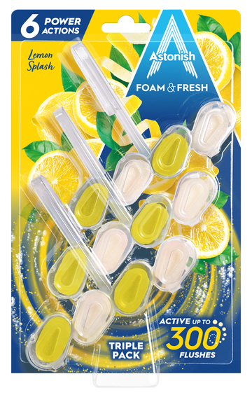 Foam & Fresh Lemon Splash Pack of 3