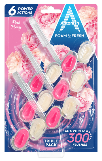 Foam & Fresh Pink Peony Pack of 3