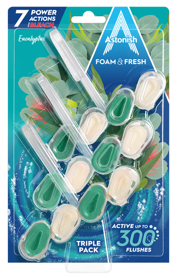 Foam & Fresh Eucalyptus Pack of 3