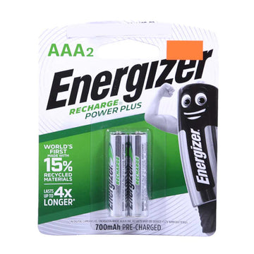 Energizer AA 700mah Power Plus Batteries Pack of 2