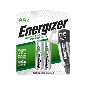 Energizer AA 2000mah Power Plus Batteries Pack of 2
