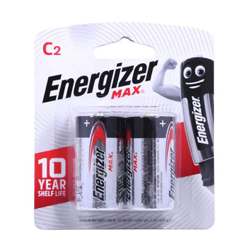Energizer C size Batteries Pack of 2