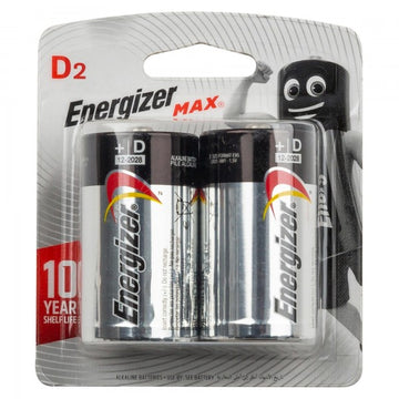 Energizer D size Batteries Pack of 2