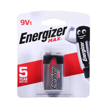 Energizer Premium Alkaline 9 Volt Battery Pack of 1
