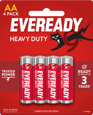 Eveready AA Batteries Pack of 4