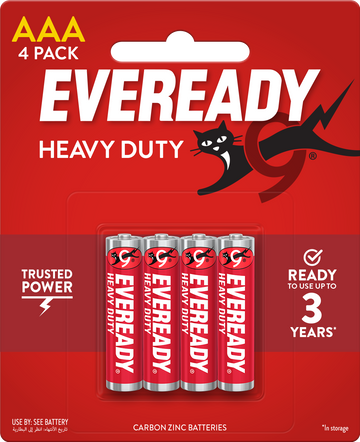 Eveready AAA Batteries Pack of 4