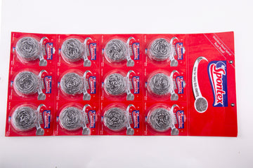 Stainless Steel Spiral Pack of 6 Pouch
